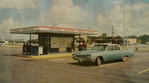 bureau de Poste drive  USA 1965